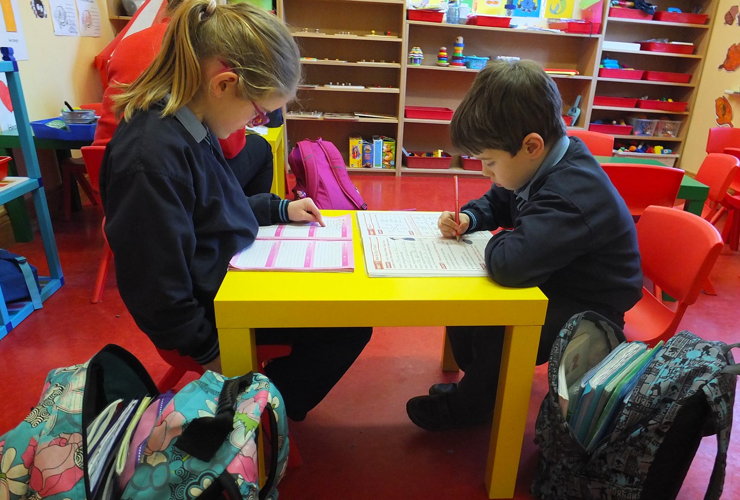 homework in montessori schools